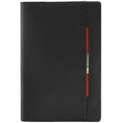 Обложка для паспорта Inserto, черная-0