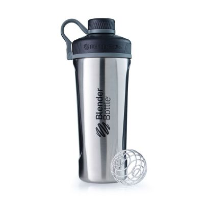 Спортивный шейкер Radian Insulated Stainless, глянцевый стальной-0