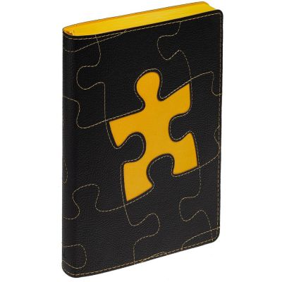 Ежедневник «Управление персоналом», недатированный, черно-желтый-1