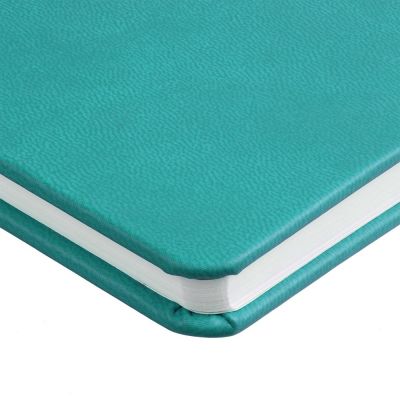 Блокнот Cluster Mini в клетку, бирюзовый-2