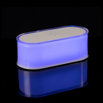 Станция беспроводной зарядки с подсветкой Laconic, белая-10