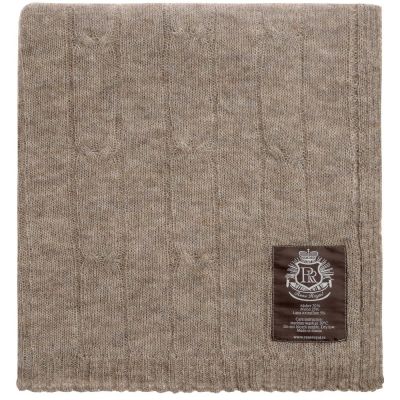 Плед Grasse, бежево-серый-0