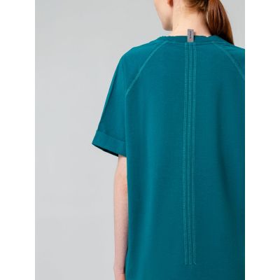 Футболка унисекс Vozduh 1.0, темно-бирюзовая-2