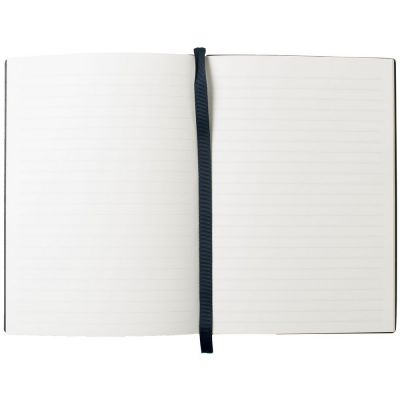 Блокнот Stripe Soft Mini, в линейку, темно-синий-2