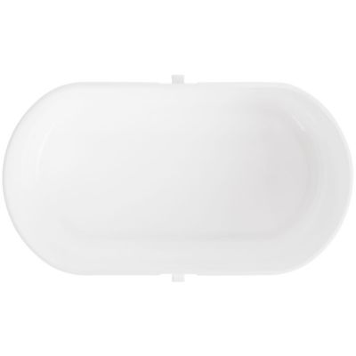 Ланчбокс Lunch Break, белый с черным-4