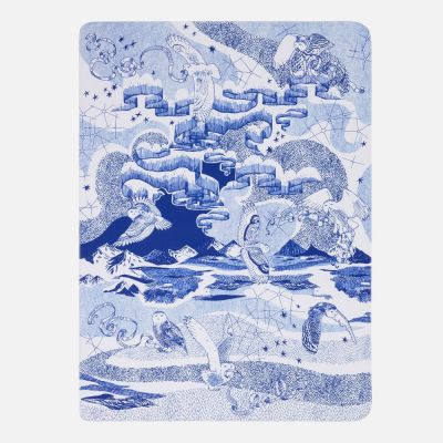 Флисовый плед «Чудеса прилетели»-0