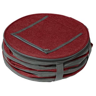 Складная термосумка Coast, бордовая-3