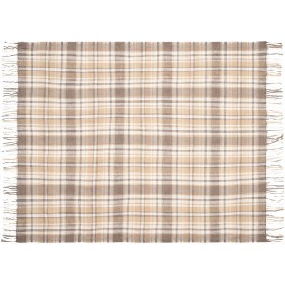 Плед «Берген», бежевый-4