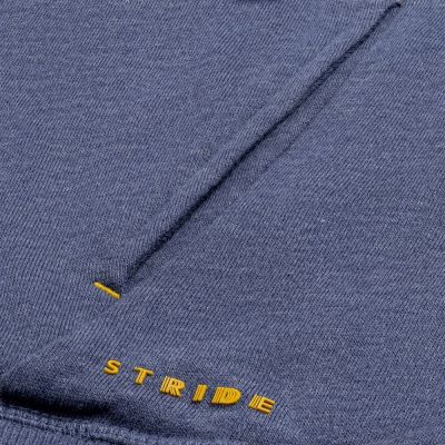 Двусторонняя толстовка Revers, синяя с желтым-4