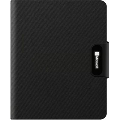 Папка с блокнотом Midstream, черная-8