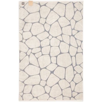 Полотенце Giraffe, большое, бежевое с синим-2