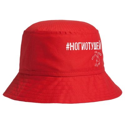 Панама «Ногиотушей», красная-0