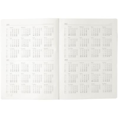 Еженедельник Shall Maxi, недатированный, синий-5