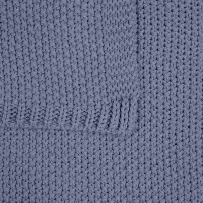 Плед Longview, серо-синий (сланец)-2