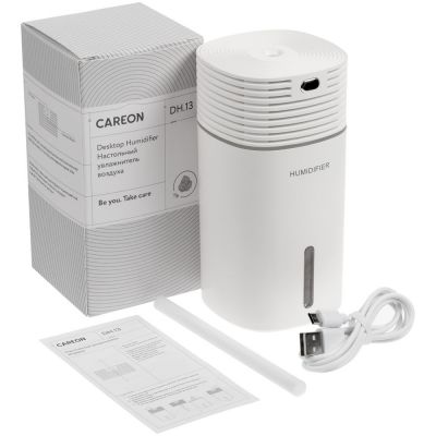 Настольный увлажнитель с подсветкой DH13, белый-7