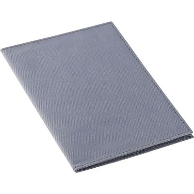 Обложка для паспорта Twill, серая-0