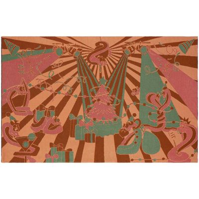 Плед Snake Your Body, красный-1