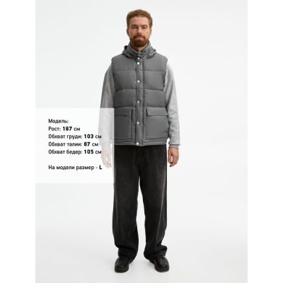 Жилет Ben Mac, серый-13
