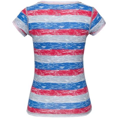 Футболка женская Rayet Lady двусторонняя, красная с синим-3