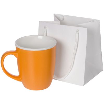 Пакет бумажный под кружку Cupfull, белый-3