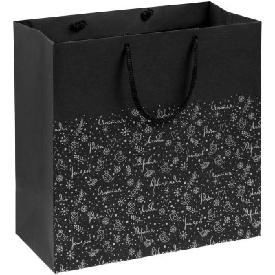 Пакет «Сказочный узор», черный-0