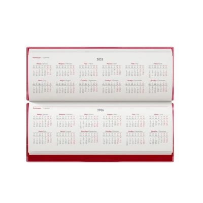 Планинг Faro, датированный, красный-3