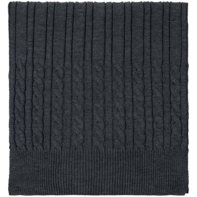 Шарф Heat Trick, темно-серый меланж-1