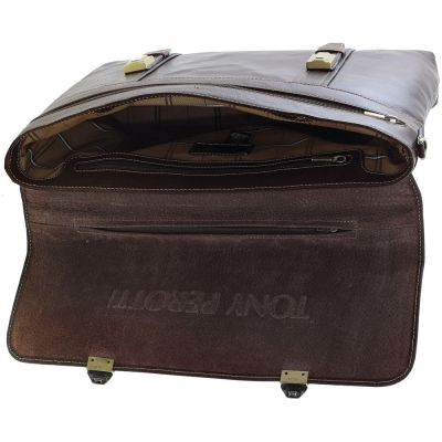 Портфель Italico Man, коричневый-3