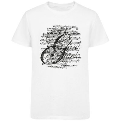 Футболка Not Gluck, белая-1