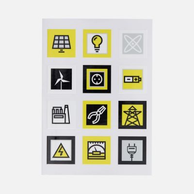 Стикерпак UV-DTF Industry, энергетика-0