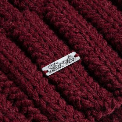 Шапка Fargo, бордовая-4