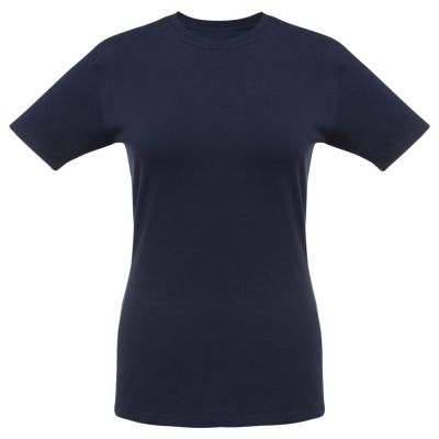 Футболка женская T-bolka Stretch Lady, темно-синяя (navy)-0