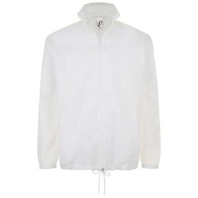 Ветровка унисекс Shift, белая-0