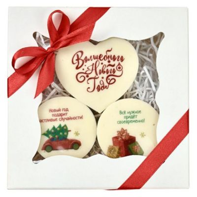 Набор печенья «Новогодние пожелания»-0