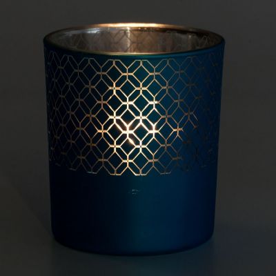 Подсвечник Queen, темно-синий-3