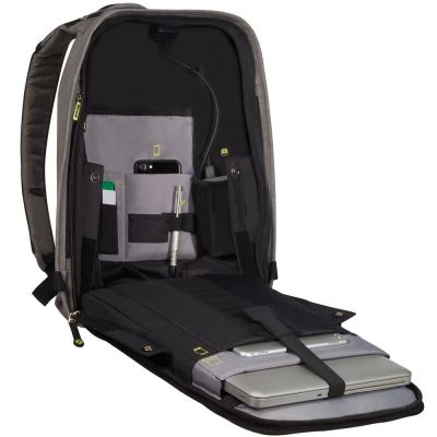 Рюкзак для ноутбука Securipak, серый-11