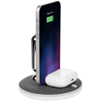 Универсальная зарядная станция Power Canvas, белая-2