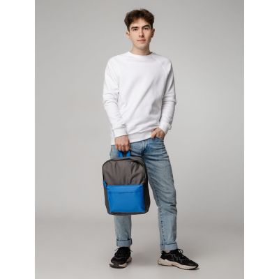 Рюкзак Sensa, серый с синим-6