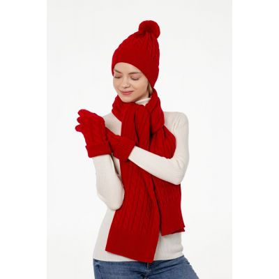 Шарф Heat Trick, красный-5