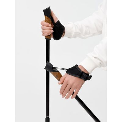 Палки для скандинавской ходьбы Trekk, черные-3