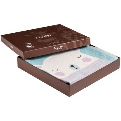 Плед детский Zoo, голубой-5