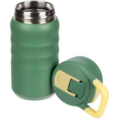 Термобутылка Fujisan 2.0 без логотипа, зеленая-5