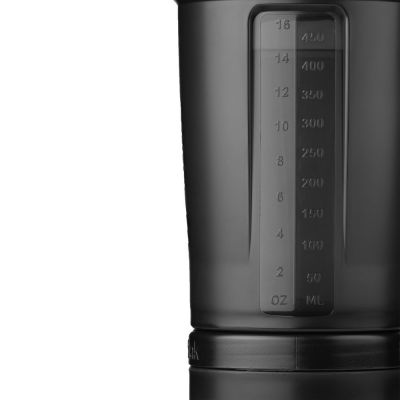 Спортивный шейкер с контейнером ProStak V2, черный-3
