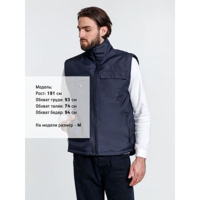 Жилет мужской Stockholm, темно-синий-4
