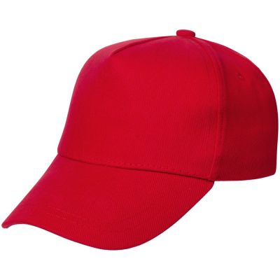 Бейсболка детская Standard Kids, красная-0