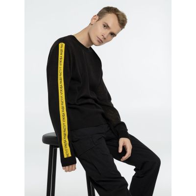 Джемпер «Откуда надо растут», черный-0