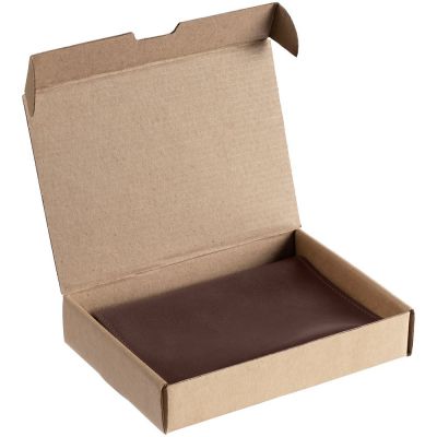 Обложка для паспорта Apache, ver.2, темно-коричневая-5