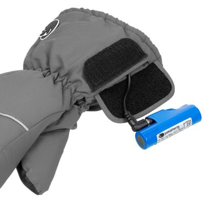 Перчатки с подогревом Pekatherm, серые-6