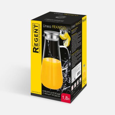 Кувшин с фильтр-пробкой Linea Franco-3