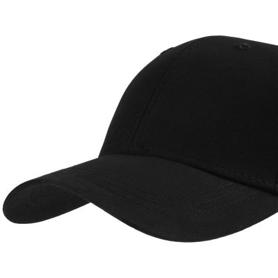 Бейсболка Mistral, черная-1